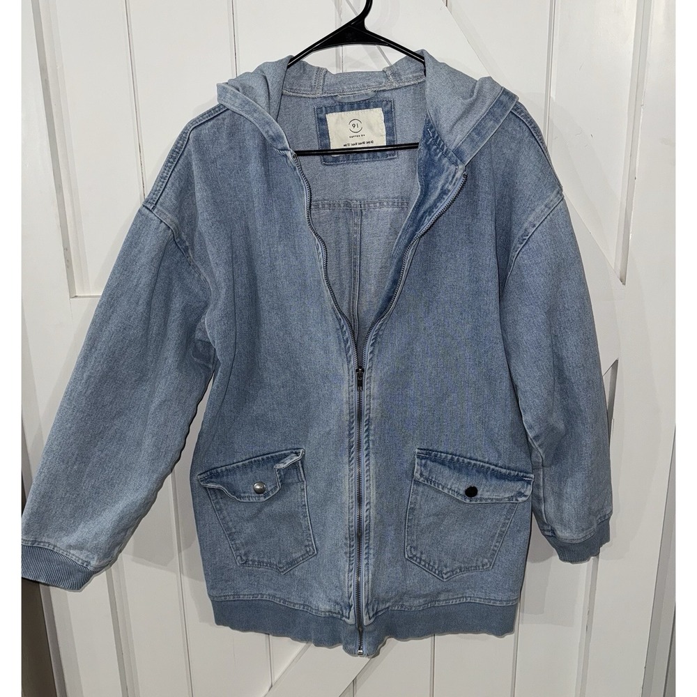 91 Cotton On‎ Women's Jean Jacket SZ 8 Coat